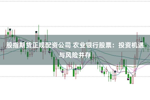 股指期货正规配资公司 农业银行股票：投资机遇与风险并存