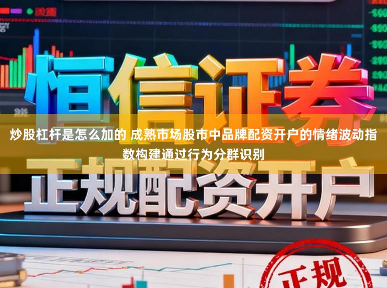 炒股杠杆是怎么加的 成熟市场股市中品牌配资开户的情绪波动指数构建通过行为分群识别